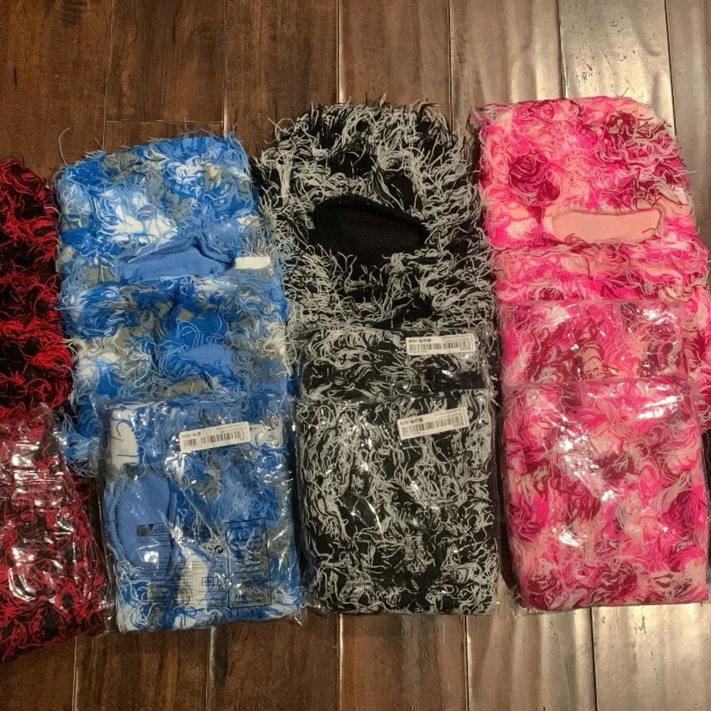 Colorful Textured Ski Masks / Balaclava